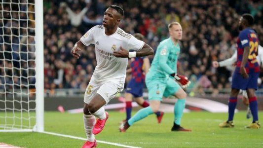 Los goles de Vinicius Jr. y Mariano que le dieron la victoria al Real Madrid sobre el Barcelona
