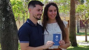 El amor a los colores: se casa este sábado a la noche y viaja al otro día a Mendoza para ver a Talleres