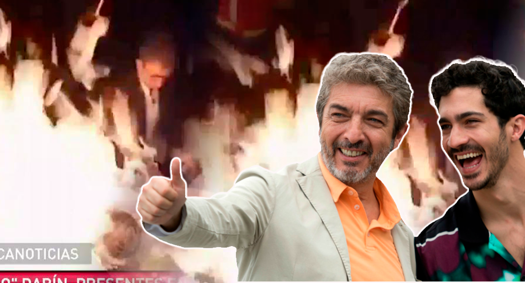 Ricardo y El Chino Darín, testigos de lo que pudo ser una tragedia en vivo