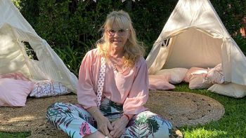 Claudia Villafañe volvió a trabajar con su empresa de eventos tras nueve meses