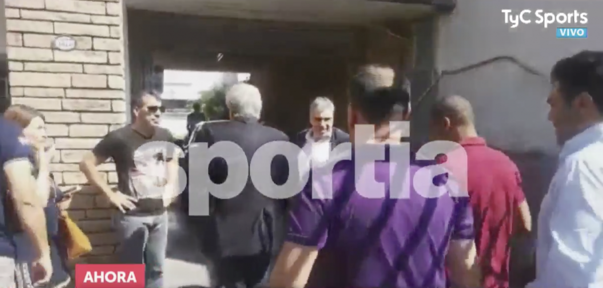 Así llegó De La Cruz a declarar a la Fiscalía