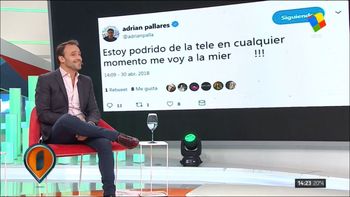 Adrián Pallares, hackeado en Twitter: publicaron explosivos mensajes en su nombre