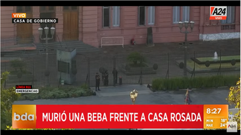 Murió una beba de tres meses, que estaba en situación de calle, a metros de la Casa Rosada