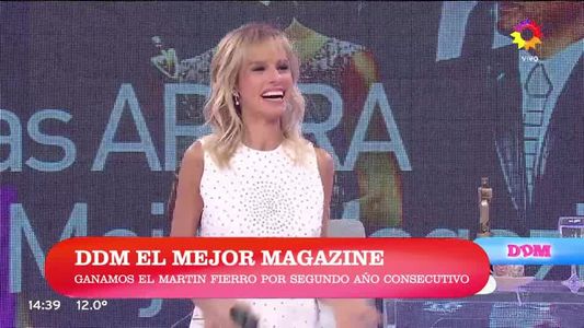 El accidente de Mariana Fabbiani que pasó inadvertido durante los Martín Fierro