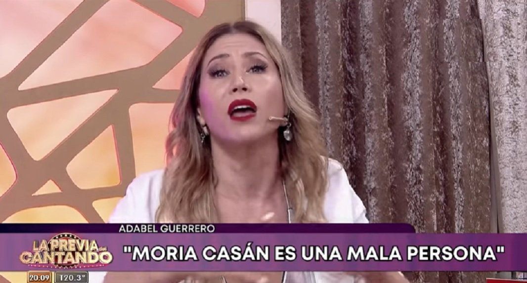 La advertencia de Adabel Guerrero a Moria Casán: No vuelvas a hablar de mi familia porque te arranco la lengua