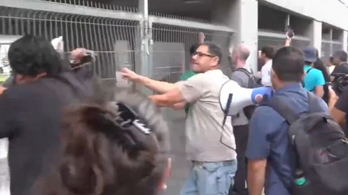 Derrumbe en Parque Patricios: tensión entre la Policía y propietarios por el accionar de la constructora