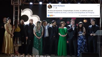 La Academia paraguaya de Cine responde a los actores molestos por la falta de invitación a la gala