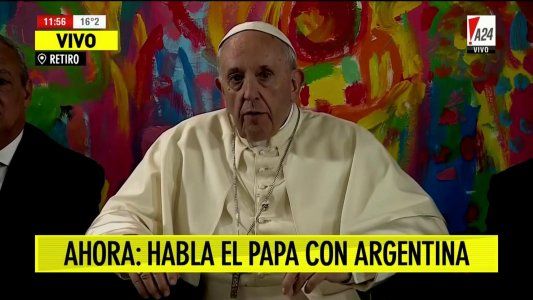 El papa Francisco inauguró con Rodríguez Larreta la nueva sede de Scholas en la Villa 31