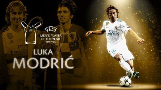 Modric es el mejor jugador de la temporada para la UEFA