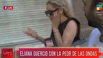 La furia en la calle de Eliana Guercio con el programa de Ángel de Brito: ¡Son una mier...!