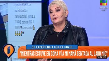 Carmen Barbieri recordó su internación por covid y la presencia de su madre: Tuve alucinaciones