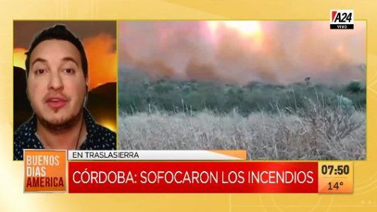 Arde Córdoba: nuevos focos de incendio en Traslasierra reavivaron la alerta