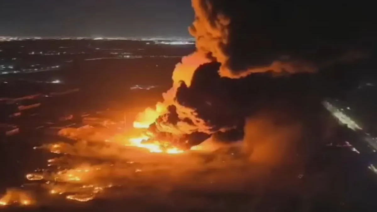 As&iacute; fue la explosi&oacute;n en Ezeiza.