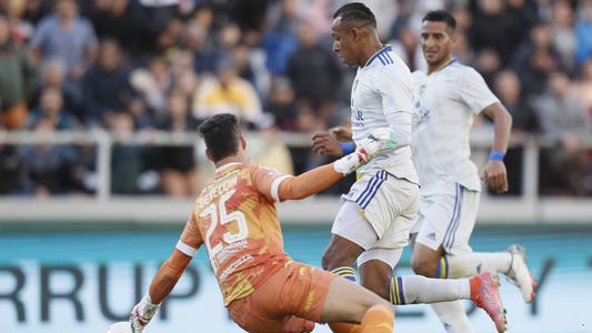 El llamativo gesto de Villa al Pulpo en el primer gol de Boca