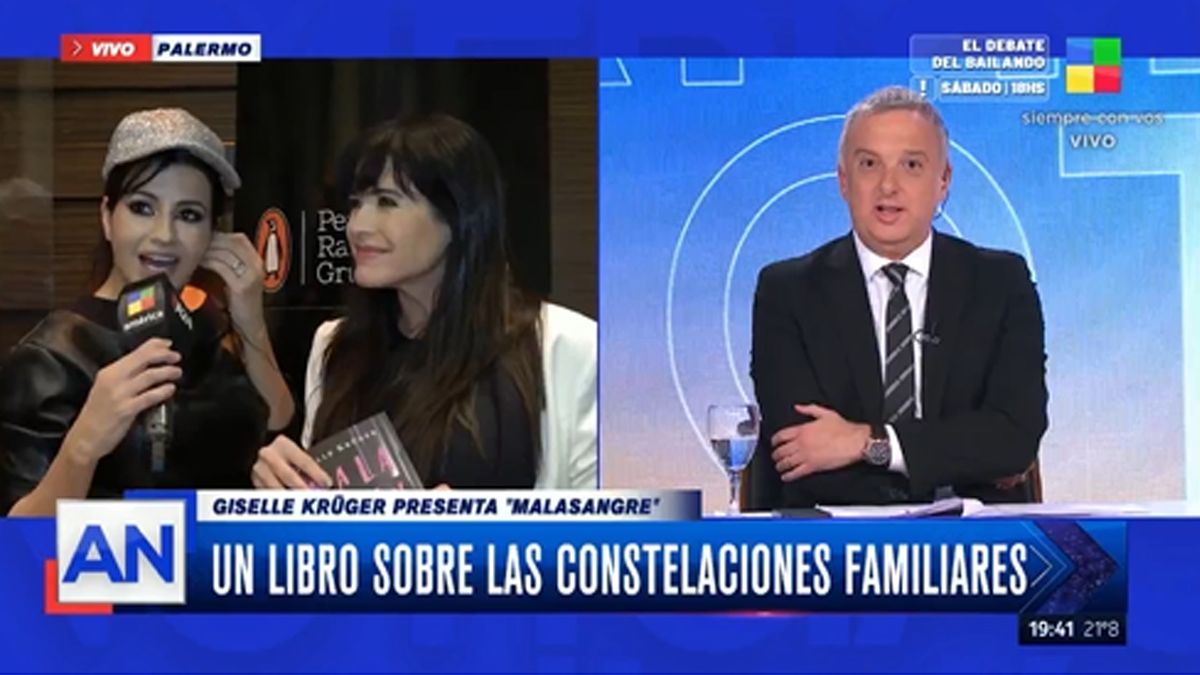 Giselle Krüger presentó Malasangre
