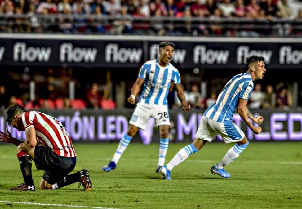 Racing le ganó 2-1 a Estudiantes en La Plata y se acomodó para clasificar a la Libertadores 2021