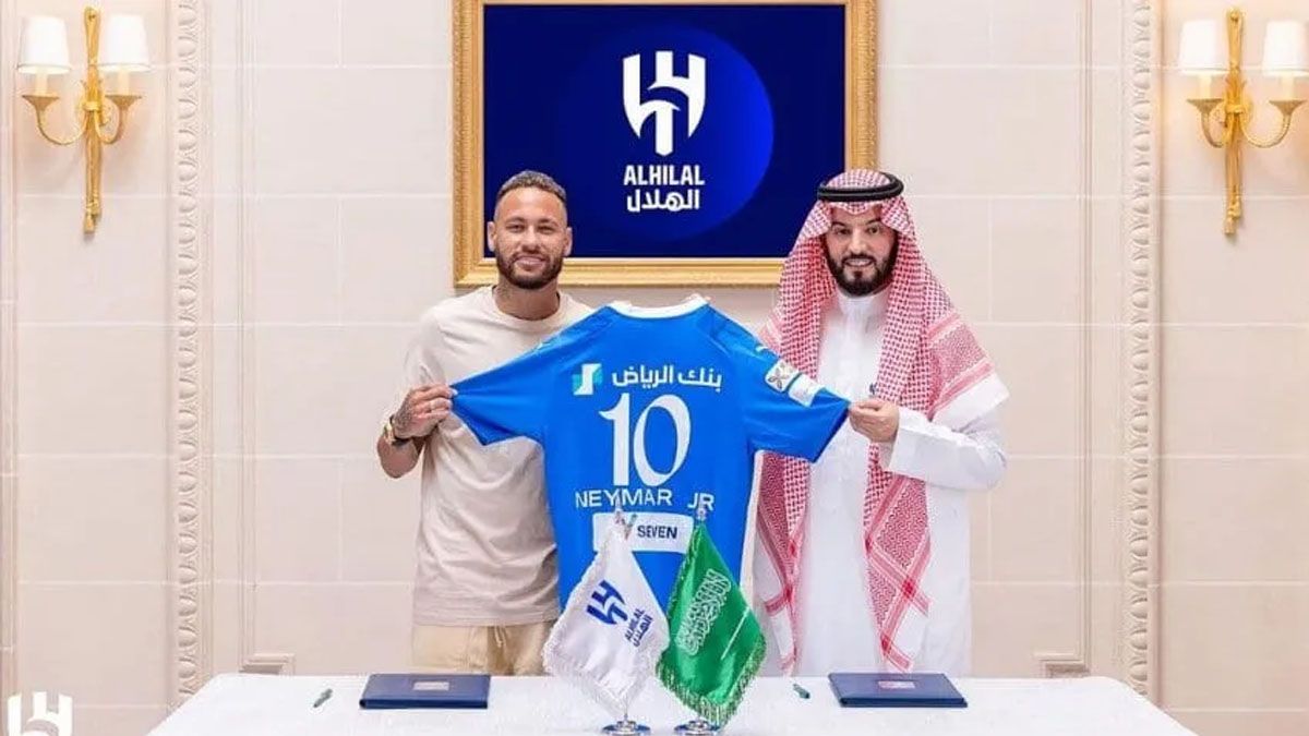 Neymar jugará en el&nbsp;Al Hilal