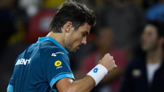Copa Davis: Pella recién pudo con Galán en el quinto set y le dio el segundo punto a Argentina ante Colombia