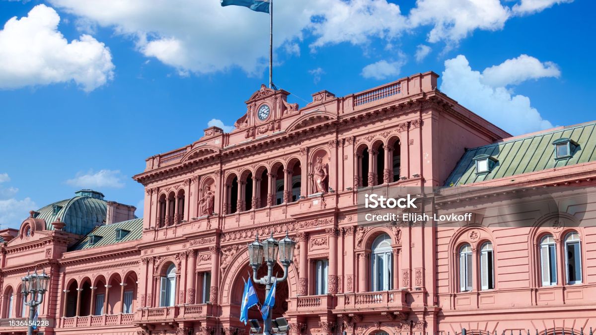 Susto en la Casa Rosada.&nbsp;
