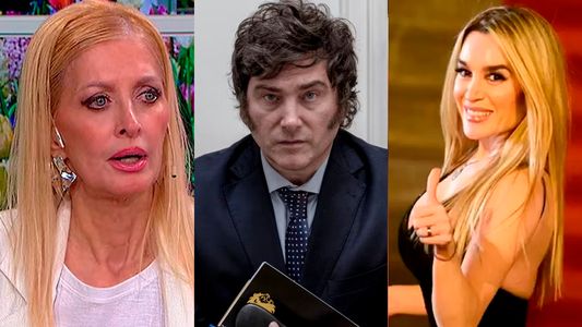 La filosa reacción de Yuyito González en vivo al rumor de reconciliación entre Javier Milei y Fátima Florez