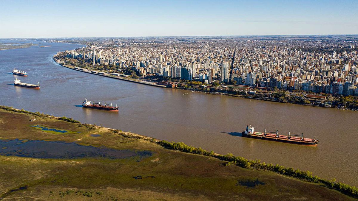 La Hidrovía Paraná-Paraguay, clave para las exportaciones del campo y las recaudaciones del Estado. 