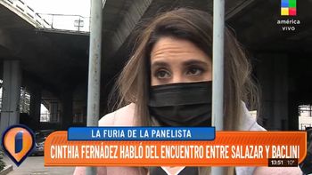 Cinthia Fernández sobre la cena de Baclini y Luciana Salazar: No la soporto