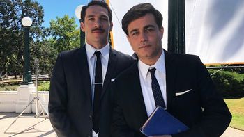 Las primeras fotos del rodaje de Palau, el film protagonizado por Gastón Pauls