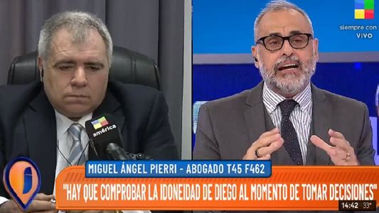 Pierri explicó la situación sobre la herencia de Diego Maradona