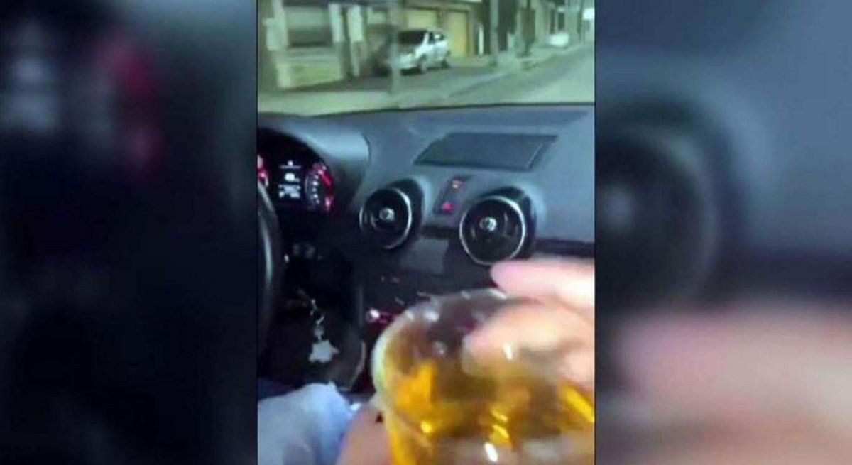 La Justicia investiga cuál de los dos jóvenes de 27 y 28 años era el conductor en el momento del impacto (Foto: captura de TV).
