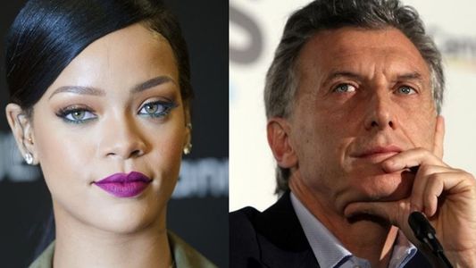 La consulta pública que Rihanna le hizo al presidente Macri a través de las redes