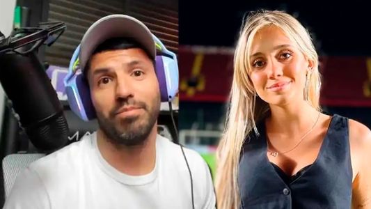 El Kun Agüero y la desubicada respuesta a una pregunta personal que le hizo Morena Beltrán