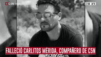 Conmoción por la muerte de Carlos Mérida de C5N