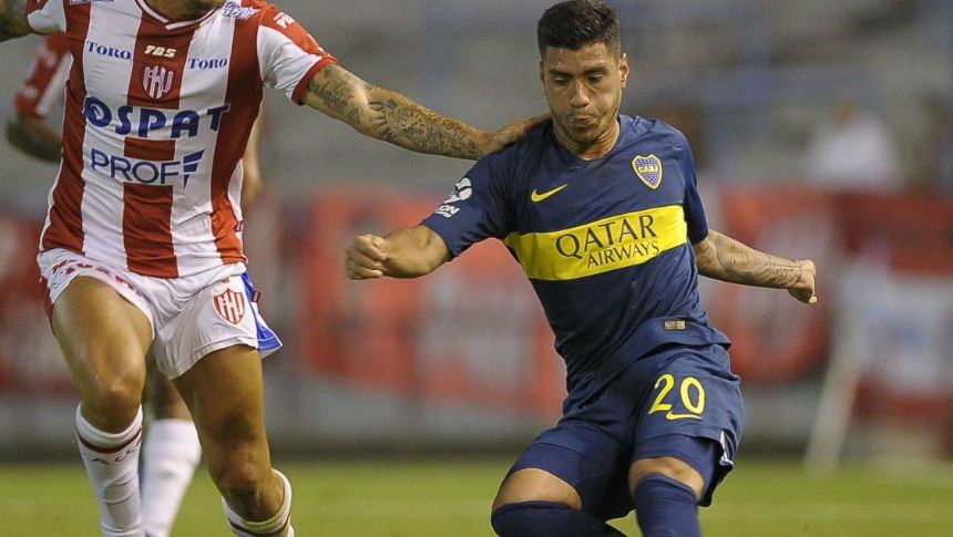 Lucas Olaza, el lateral que se va de Boca