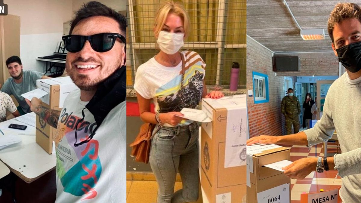 Elecciones 2021: los famosos en las urnas.