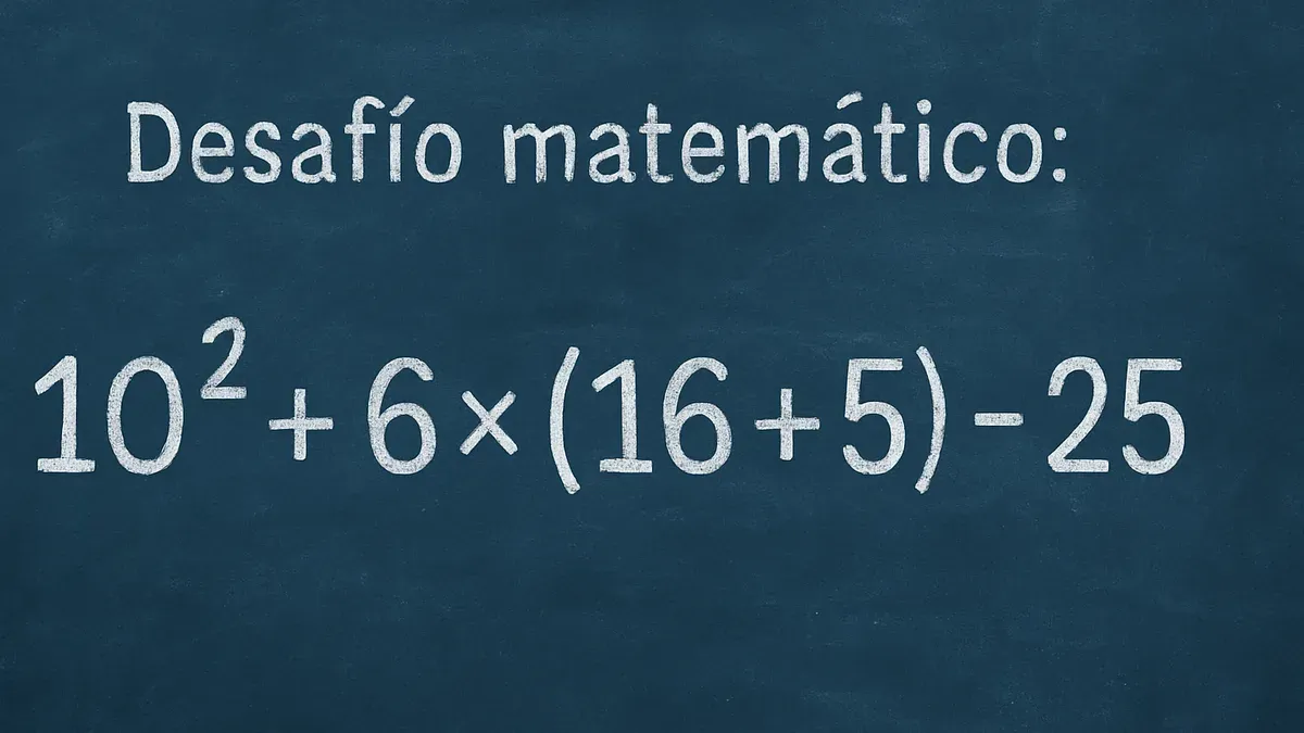 La regla esencial para resolver este desafío matemático es conocido como PEMDAS (por sus siglas en inglés) o jerarquía de operaciones.