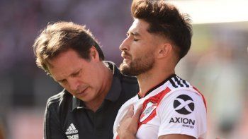 River y otra lesión: se confirmó el parte de Milton Casco