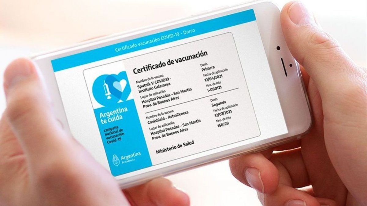Certificado sanitario en la Argentina