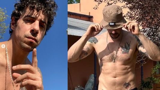 La tremenda foto de Esteban Lamothe, que despertó suspiros por un detalle subido de tono