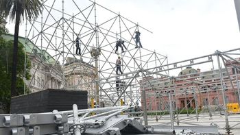 Minuto a minuto: la marcha por el Día de la Militancia en Plaza de Mayo
