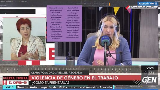 Mujeres de GEN condenan a Roberto Pérez en las redes y al aire