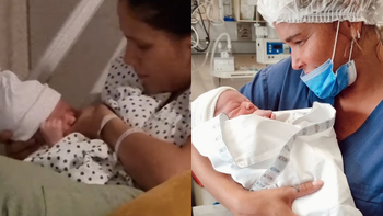 Nazarena Vélez compartió un video muy tierno de Barbie Vélez amamantando a Salvador