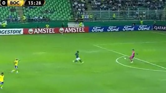 El insólito blooper de Rossi en el debut de Boca contra Deportivo Cali