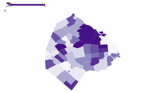 En Recoleta hay por lo menos cuatro veces más supermercados y kioscos por habitante que en otros barrios de CABA