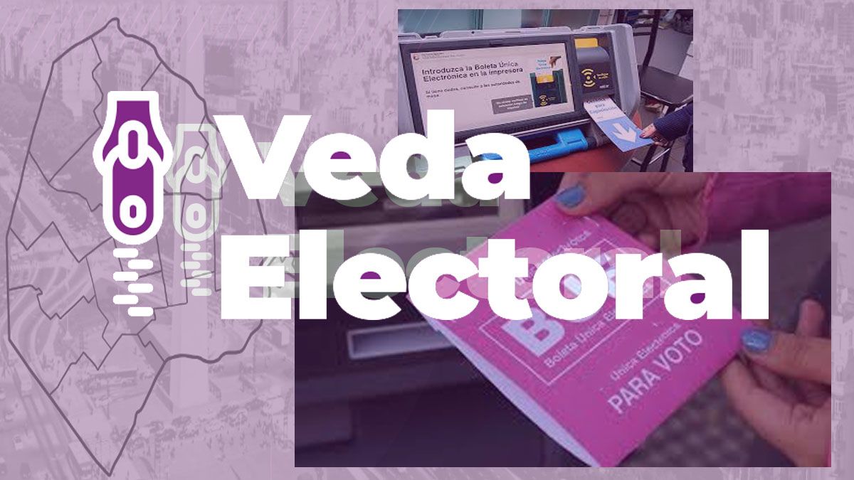 Rige la veda electoral de 48 horas para que el ciudadano reflexione y elija libremente. (Foto: A24.com)