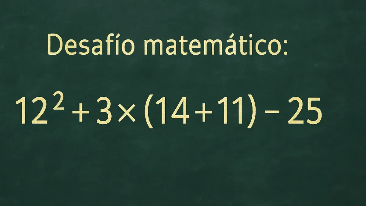 La regla esencial para resolver este desafío matemático es conocido como PEMDAS (por sus siglas en inglés) o jerarquía de operaciones.