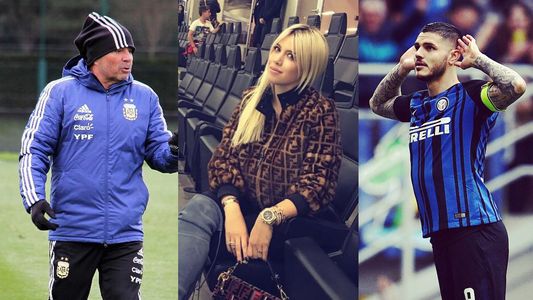 Wanda le mete presión desde Twitter a Jorge Sampaoli para que Mauro Icardi vaya al Mundial
