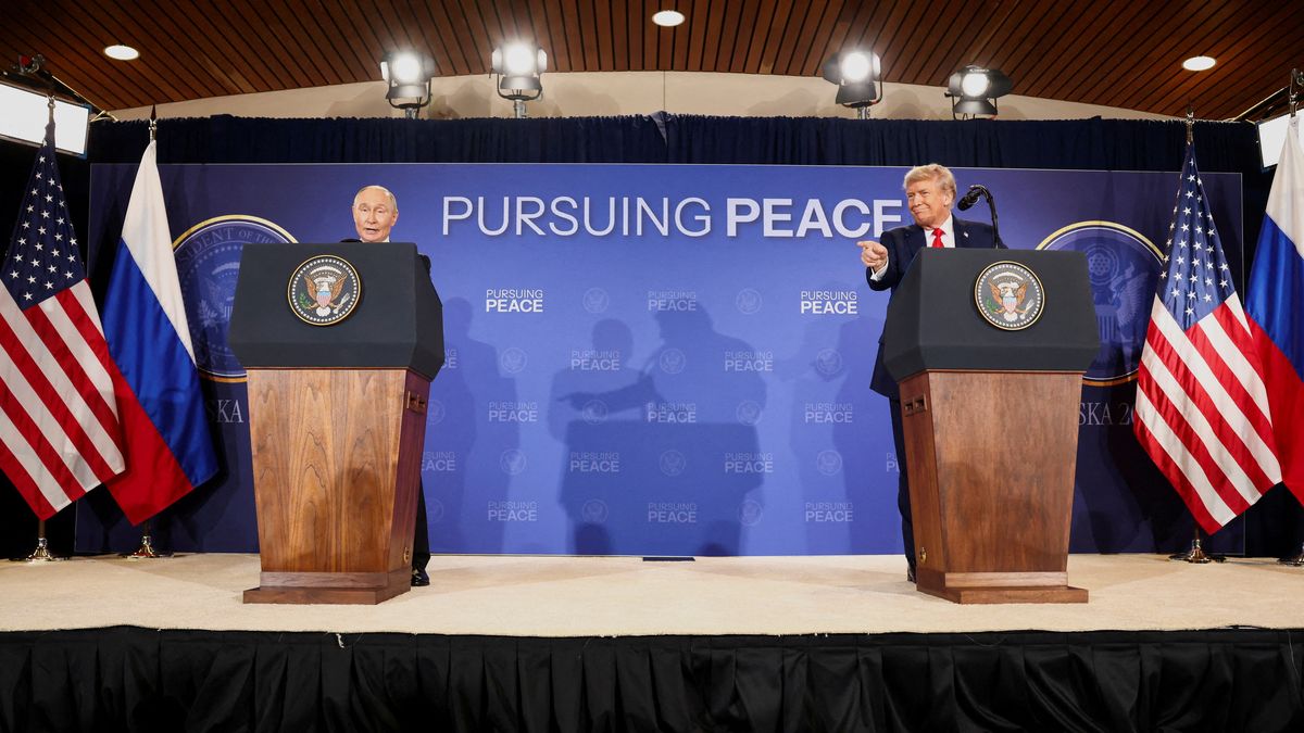 Putin y Trump acercaron posición en Alaska. (Foto: Reuters).