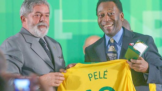 Lula Da Silva: Vi a Pelé dar un espectáculo