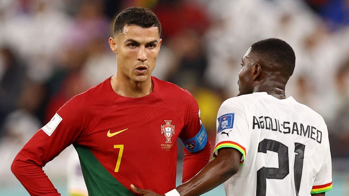 Cristiano jugó un buen primer tiempo.
