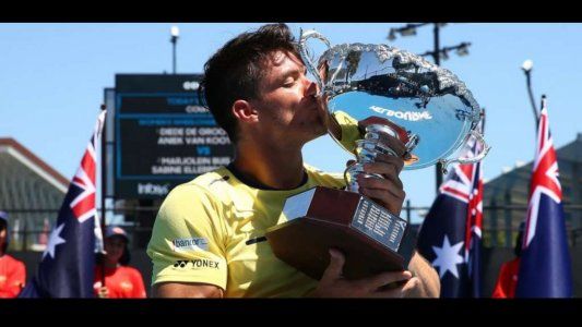 Gustavo Fernández nuevamente campeón en el Abierto de Australia